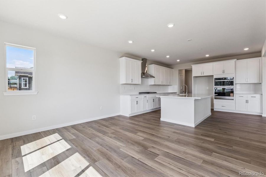 Furnished interior view inside a new home in Prestige Collection at Parkdale Commons, Lafayette (Image 6).