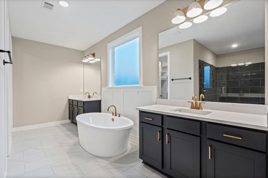 Furnished interior view inside a new home in Lockwood, Collierville (Image 11). Furnished interior view inside a new home in Lockwood, Collierville (Image 11).