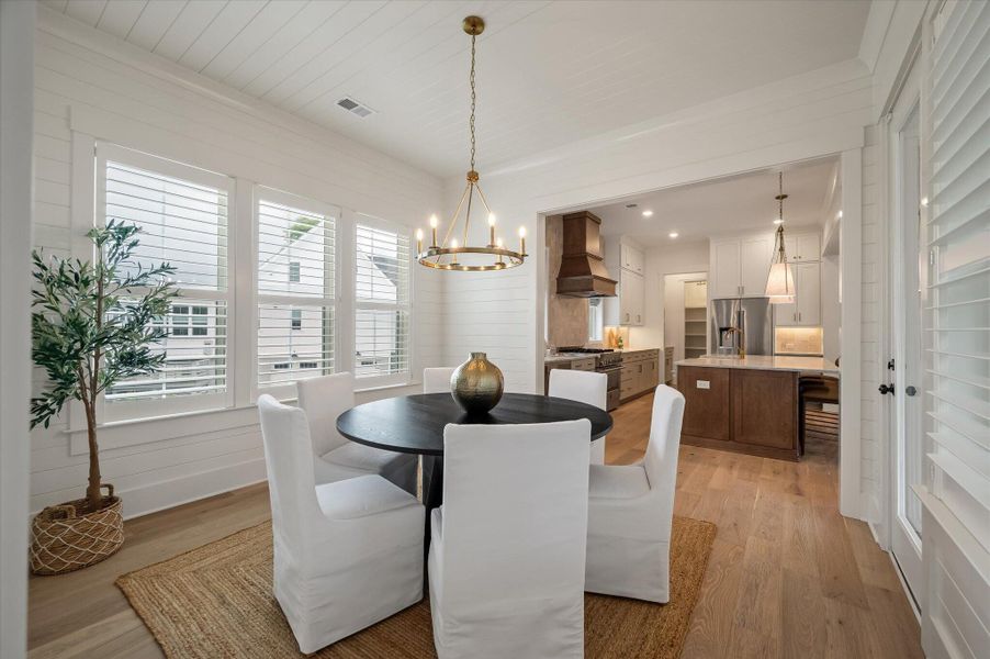 Furnished interior view inside a new home in , Mount Pleasant (Image 21).