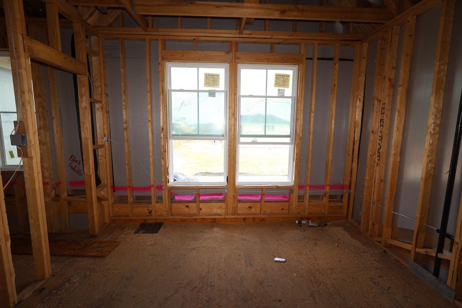 In-progress construction of a new home in Dunham Pointe, Cypress, TX (Image 19).