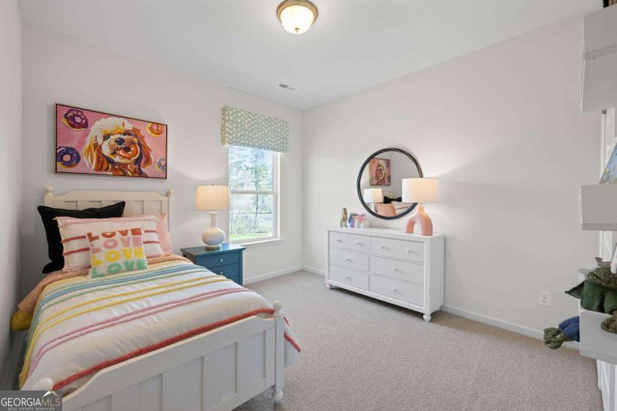 Furnished interior view inside a new home in Stonebridge North, Macon (Image 26).