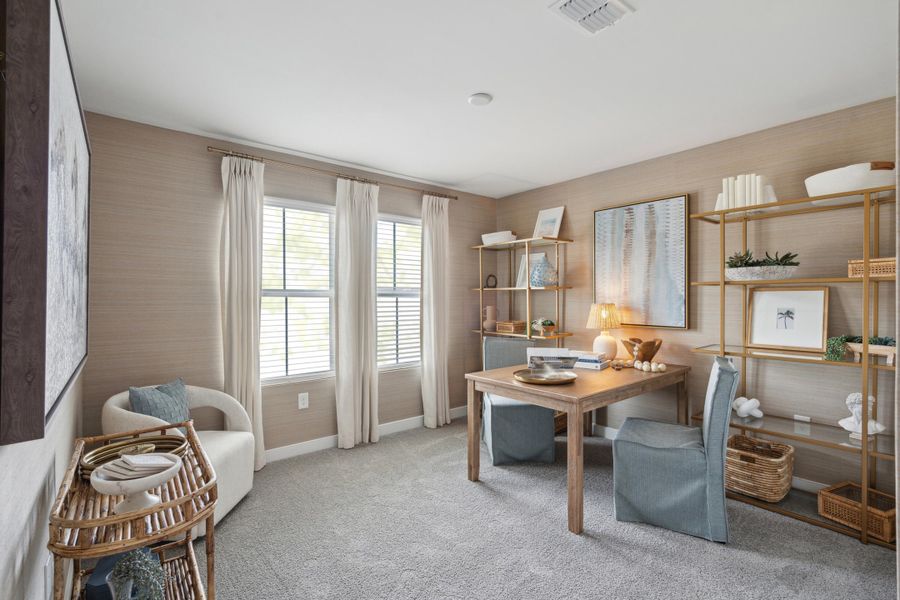 Furnished interior view inside a new home in Stono Village, Hollywood (Image 12). Furnished interior view inside a new home in Stono Village, Hollywood (Image 12).