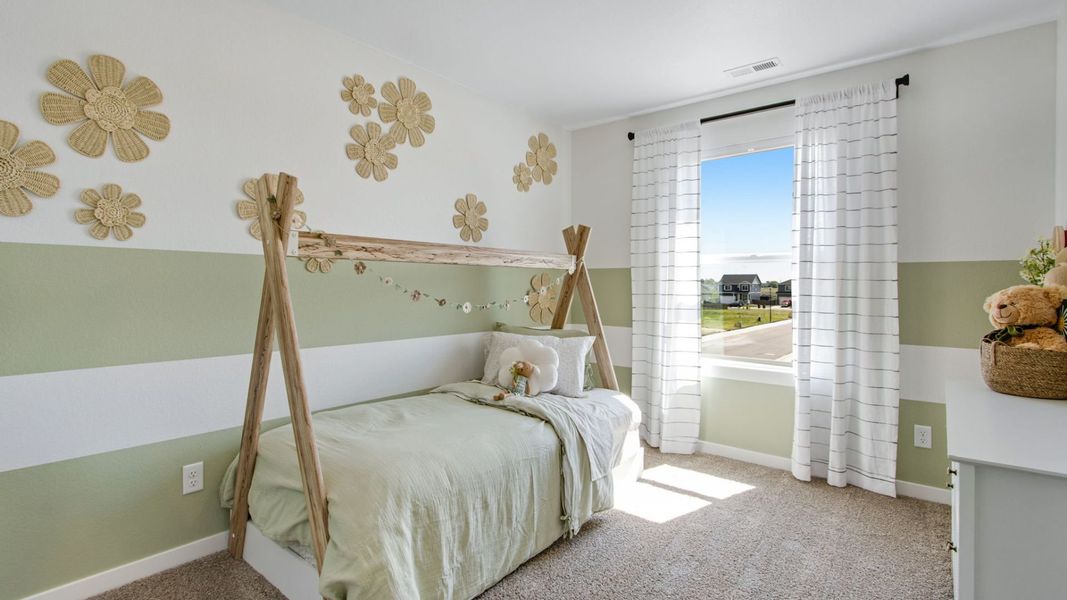 Furnished interior view inside a new home in Tailholt, Severance (Image 21).
