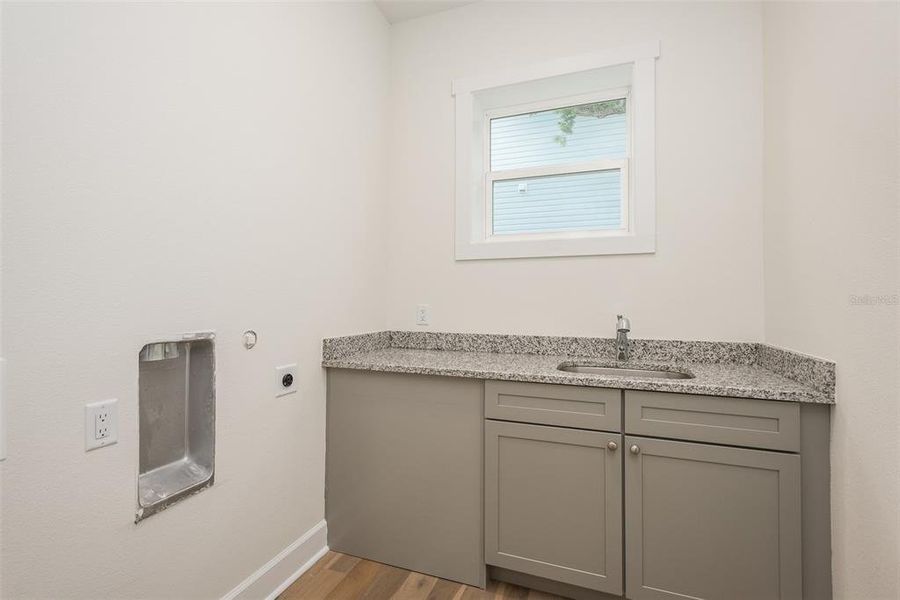 Laundry Room of Sold Model Home