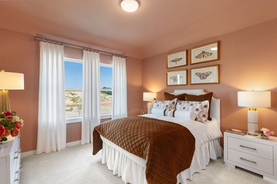 Representative Secondary Bedroom - some options shown