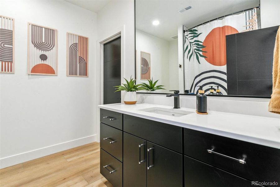 Furnished interior view inside a new home in , Colorado Springs (Image 25).