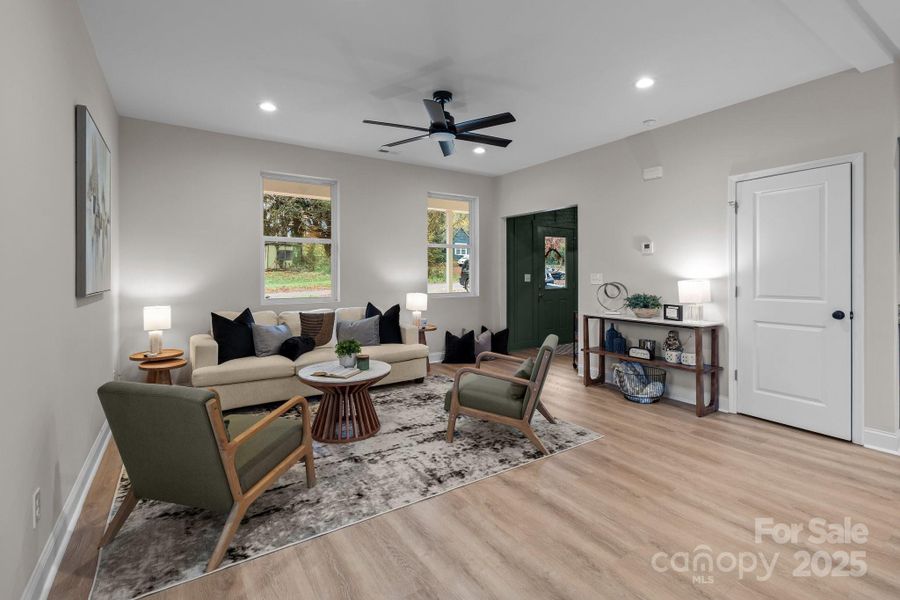 Furnished interior view inside a new home in , Statesville (Image 7). Furnished interior view inside a new home in , Statesville (Image 7).