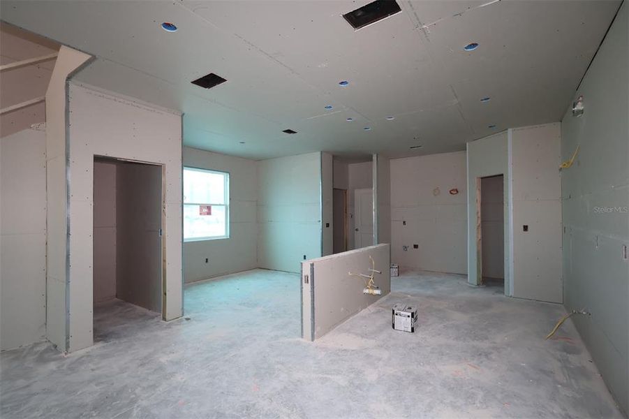 In-progress construction of a new home in Lake Star at Ovation, Winter Garden, FL (Image 4). In-progress construction of a new home in Lake Star at Ovation, Winter Garden, FL (Image 4).