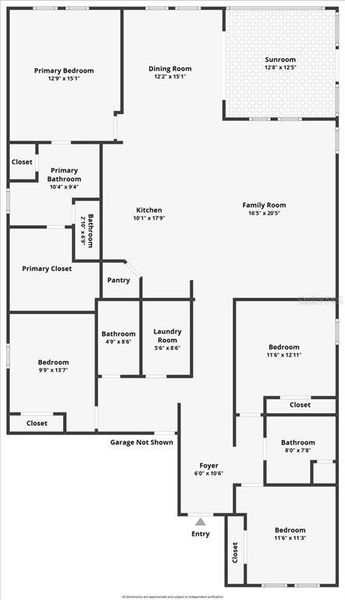 2D floor plan layout of this home in , Daytona Beach, FL (Image 5). 2D floor plan layout of this home in , Daytona Beach, FL (Image 5).
