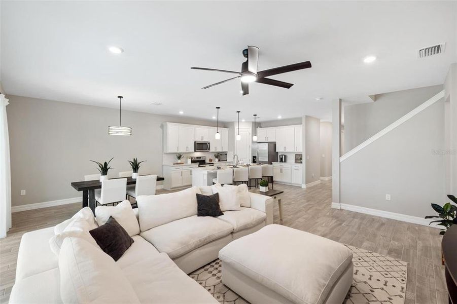 Furnished interior view inside a new home in , North Port (Image 15).