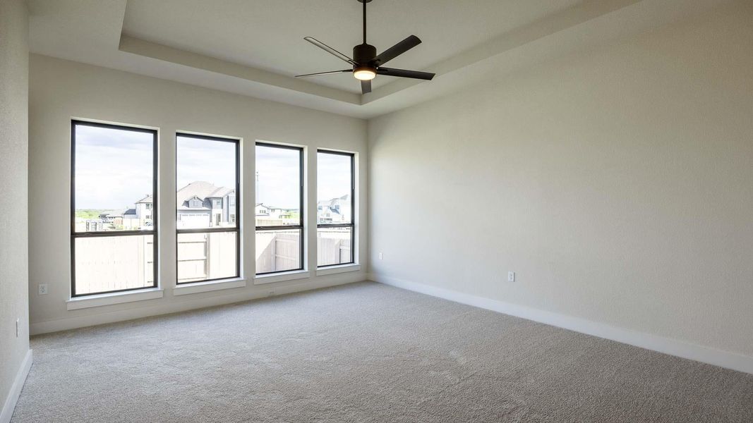Spacious, unfurnished interior of a new home in Easton Park, Austin (Image 12).