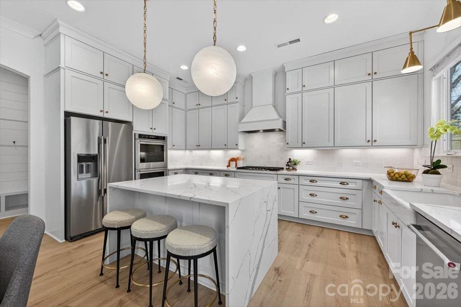 Furnished interior view inside a new home in , Charlotte (Image 30).