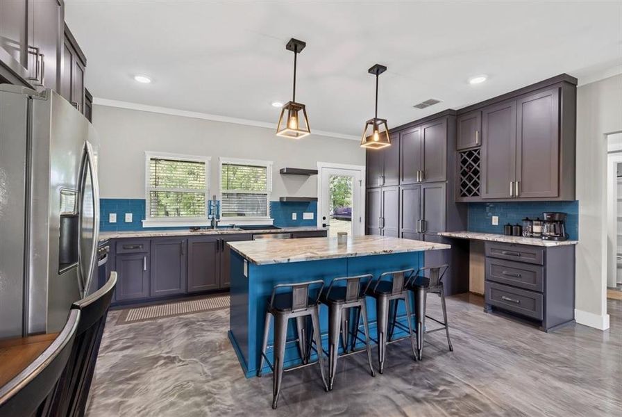 Furnished interior view inside a new home in , Athens (Image 8).