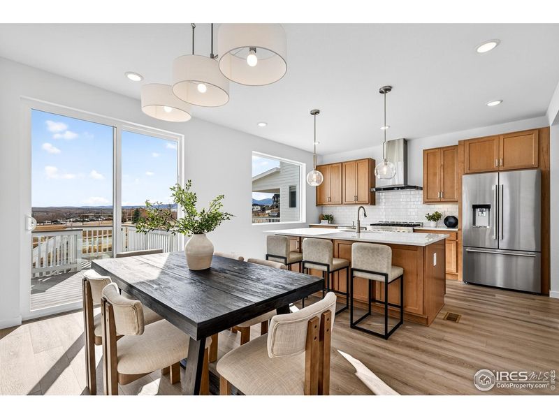 Furnished interior view inside a new home in , Louisville (Image 35).