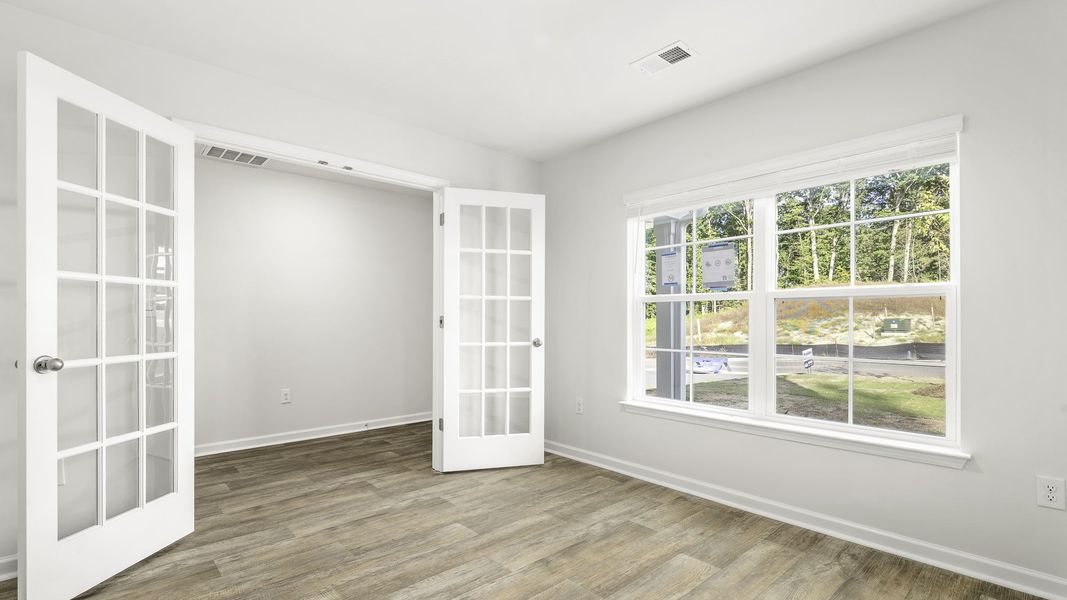 Spacious, unfurnished interior of a new home in Mount Hope Estates, Winston-Salem (Image 9). Spacious, unfurnished interior of a new home in Mount Hope Estates, Winston-Salem (Image 9).