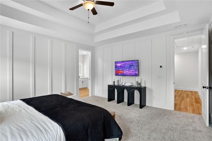 Furnished interior view inside a new home in Governors Parc, Kennesaw (Image 17).