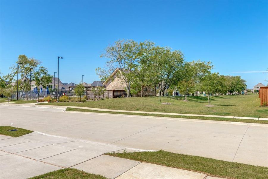 Enjoy an unbeatable location with a greenbelt, HOA pool, and amenities just steps across the street! This vibrant community features sidewalks, street lighting, and curbs for safety and convenience, and just a few doors down you’ll find scenic walking and biking paths along one of the sparkling lakes—perfect for outdoor recreation and family fun! Enjoy an unbeatable location with a greenbelt, HOA pool, and amenities just steps across the street! This vibrant community features sidewalks, street lighting, and curbs for safety and convenience, and just a few doors down you’ll find scenic walking and biking paths along one of the sparkling lakes—perfect for outdoor recreation and family fun!