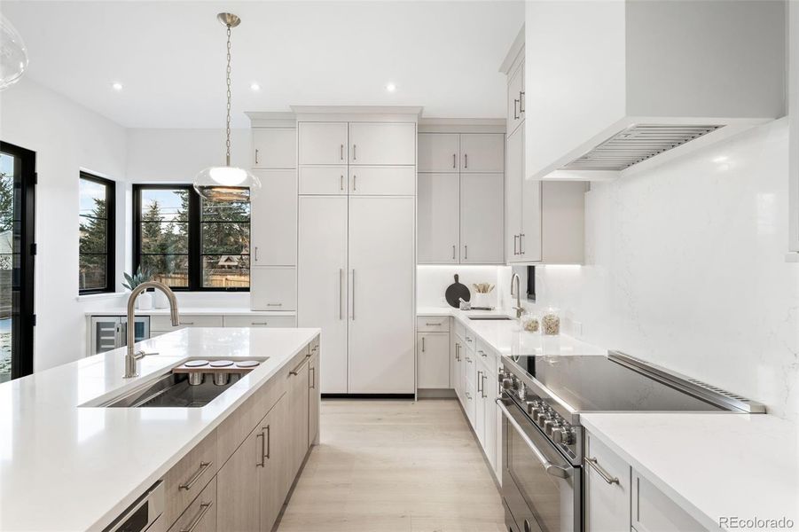 Furnished interior view inside a new home in , Denver (Image 16).