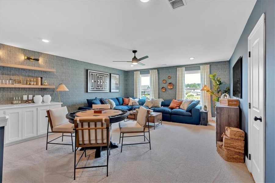 Furnished interior view inside a new home in , Villa Rica (Image 40).