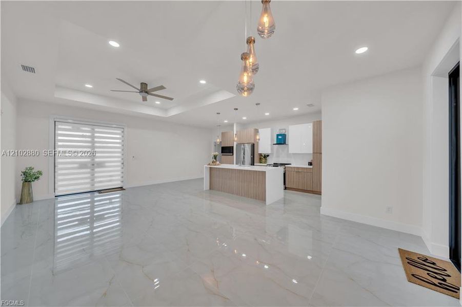 Spacious, unfurnished interior of a new home in , Cape Coral (Image 17). Spacious, unfurnished interior of a new home in , Cape Coral (Image 17).