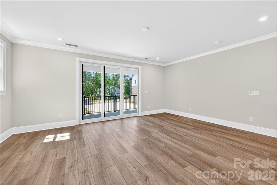 Light filled living room with access to the outdoor living Light filled living room with access to the outdoor living