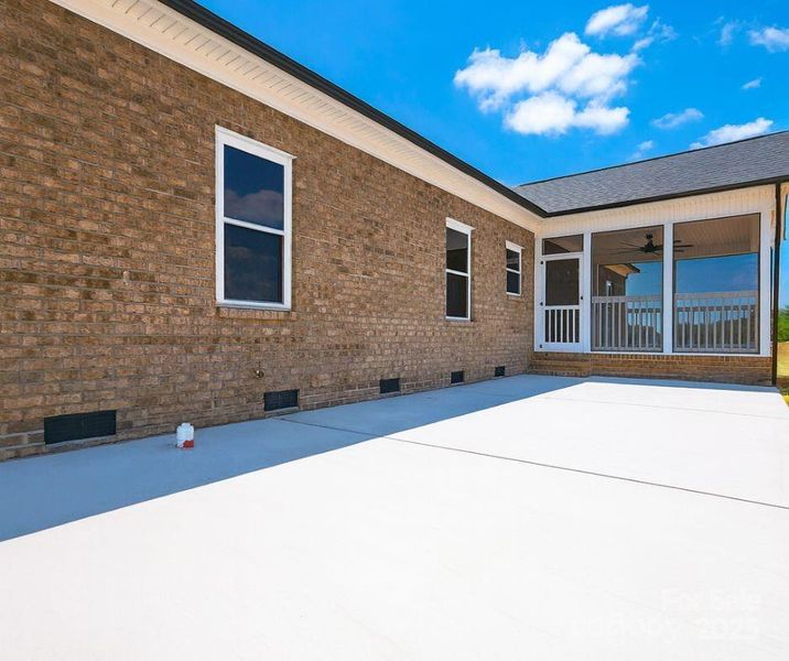 Exterior details and patio area of a home in , Lincolnton (Image 4).