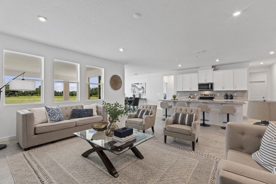 Representative furnished interior of a home built from the Red Bud by Mattamy Homes in Pasadena Ridge, Zephyrhills (Image 7). Representative furnished interior of a home built from the Red Bud by Mattamy Homes in Pasadena Ridge, Zephyrhills (Image 7).