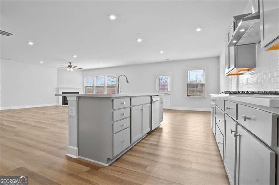 Furnished interior view inside a new home in , McDonough (Image 4).