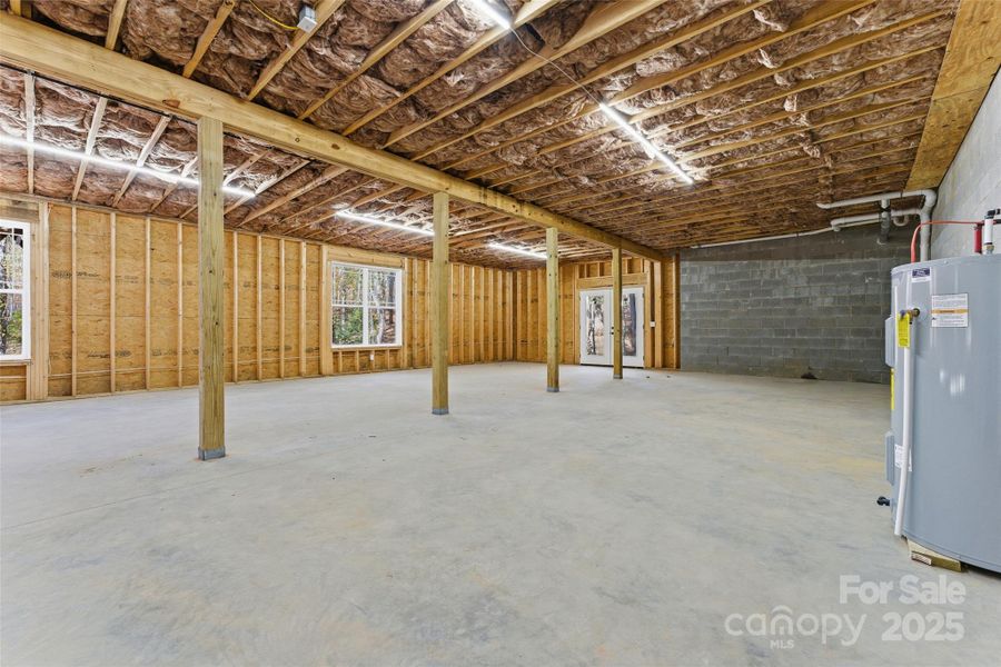 In-progress construction of a new home in , Hendersonville, NC (Image 37).