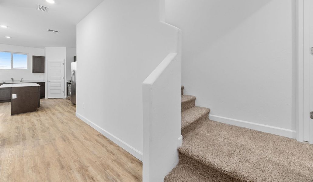 Representative unfurnished interior of a home built from the Elm - C30E by D.R. Horton in Redford Estates, Tucson (Image 17).