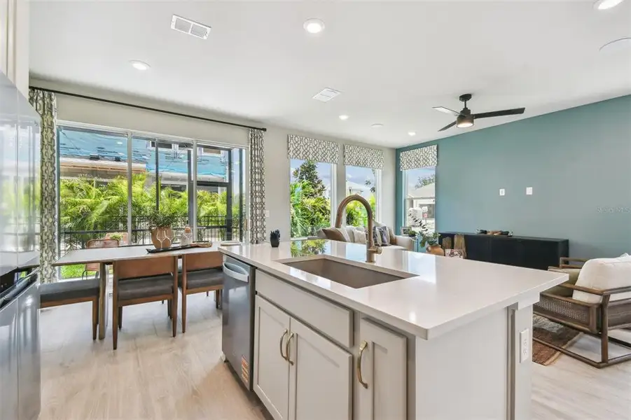 Furnished interior view inside a new home in North River Ranch – Townhomes, Parrish (Image 9).