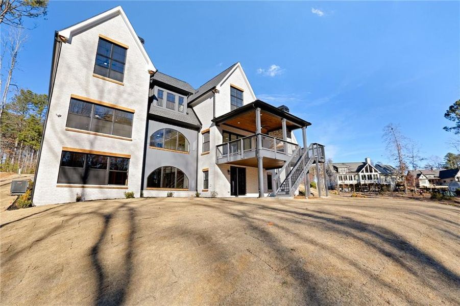 Front exterior of a new home in , Gainesville, GA, highlighting curb appeal (Image 34).