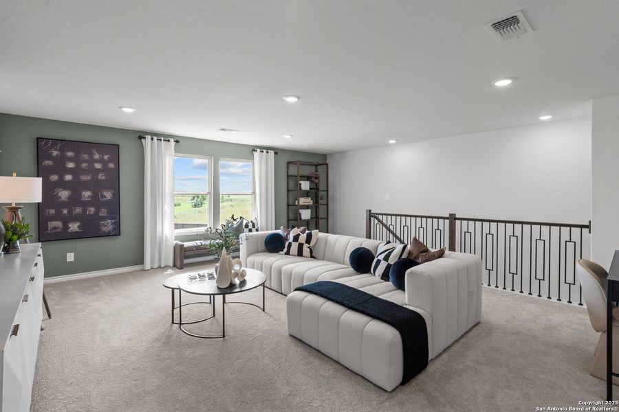 Furnished interior view inside a new home in Dove Song, Marion (Image 22).