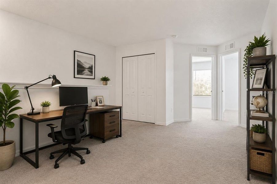 Furnished interior view inside a new home in Angeline, Land O' Lakes (Image 12).