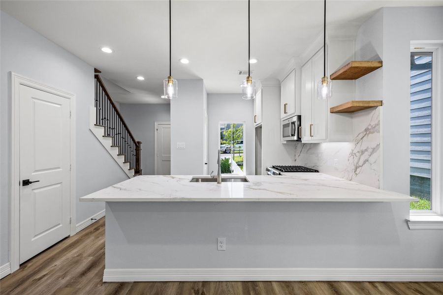 Furnished interior view inside a new home in , Montgomery (Image 8).
