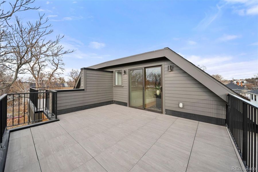 Exterior details and patio area of a home in , Denver (Image 3). Exterior details and patio area of a home in , Denver (Image 3).