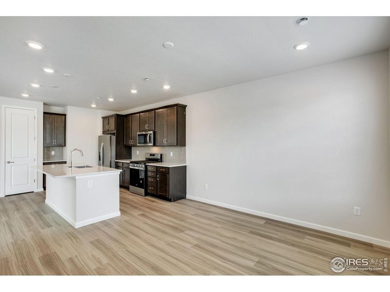 Furnished interior view inside a new home in Westside Crossing, Berthoud (Image 9).