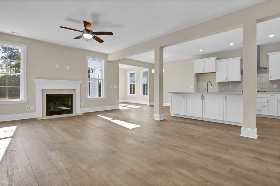 Spacious, unfurnished interior of a new home in Grand Park, Leland (Image 19).