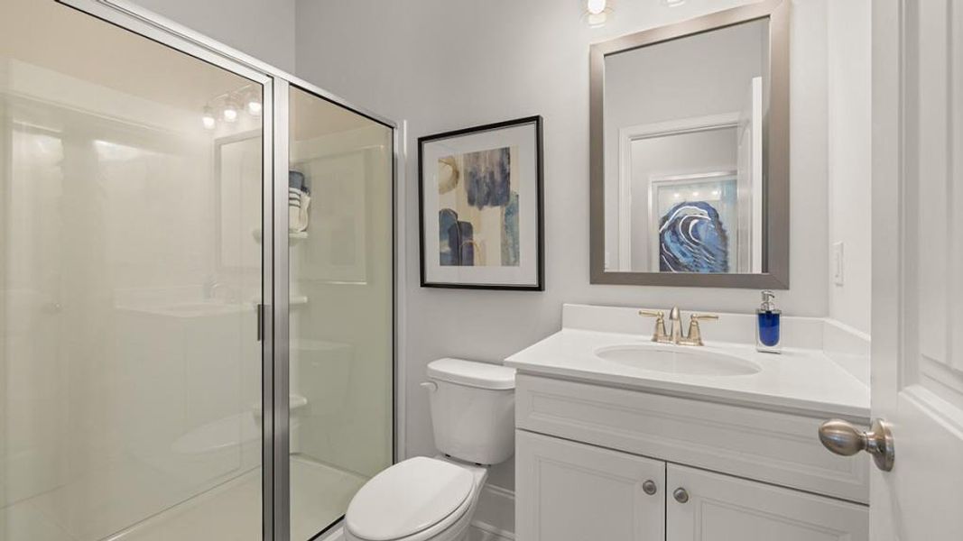 Furnished interior view inside a new home in Thalley Creek Estates, Cumming (Image 8).