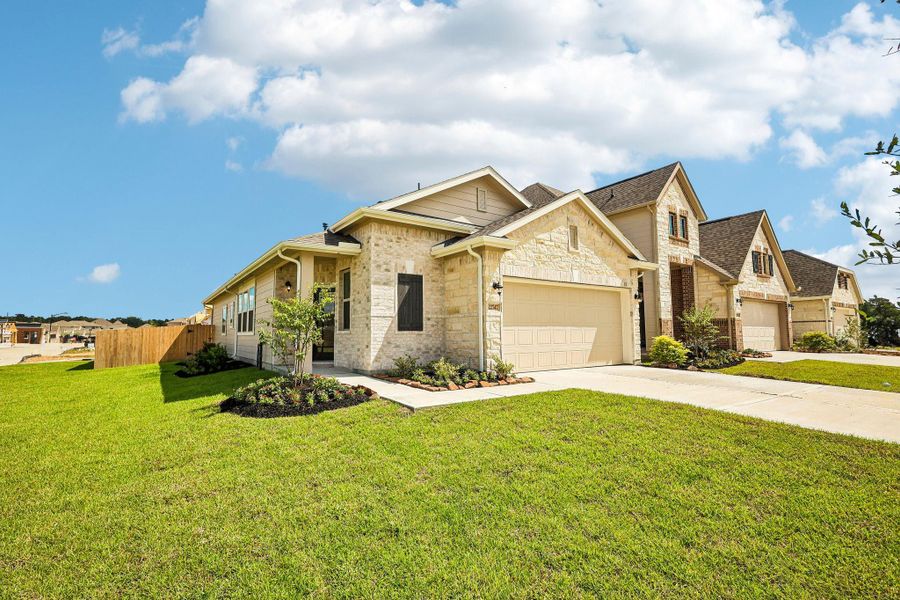 One-story home with 3 bedrooms, 2 baths and 2 car garage on a corner lot One-story home with 3 bedrooms, 2 baths and 2 car garage on a corner lot