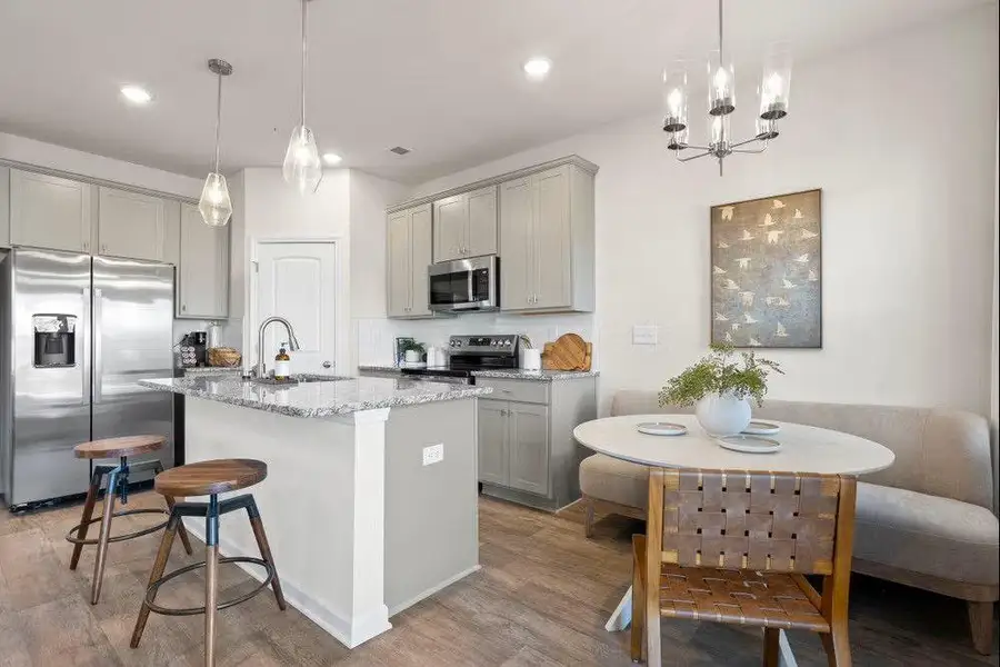 Furnished interior view inside a new home in Concord Oaks, Powder Springs (Image 6).
