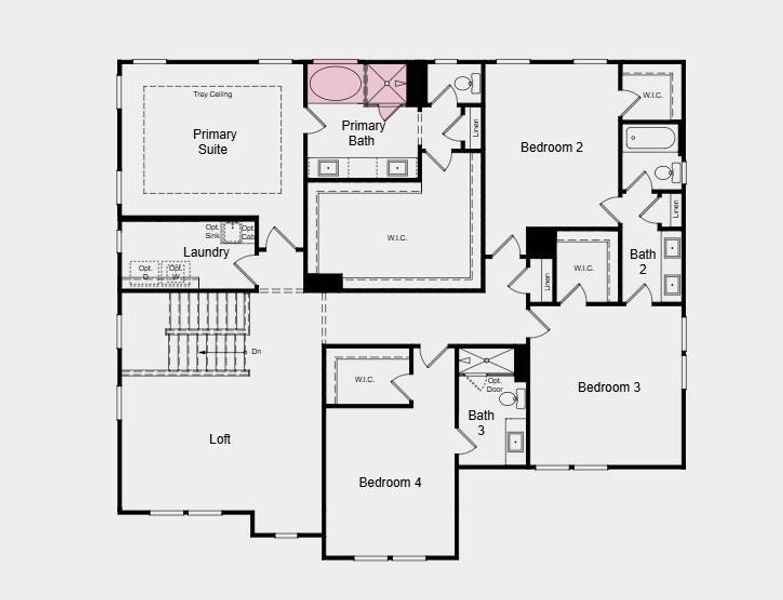 2D floor plan layout of this home in Stratford Hills, Ball Ground, GA (Image 2). 2D floor plan layout of this home in Stratford Hills, Ball Ground, GA (Image 2).