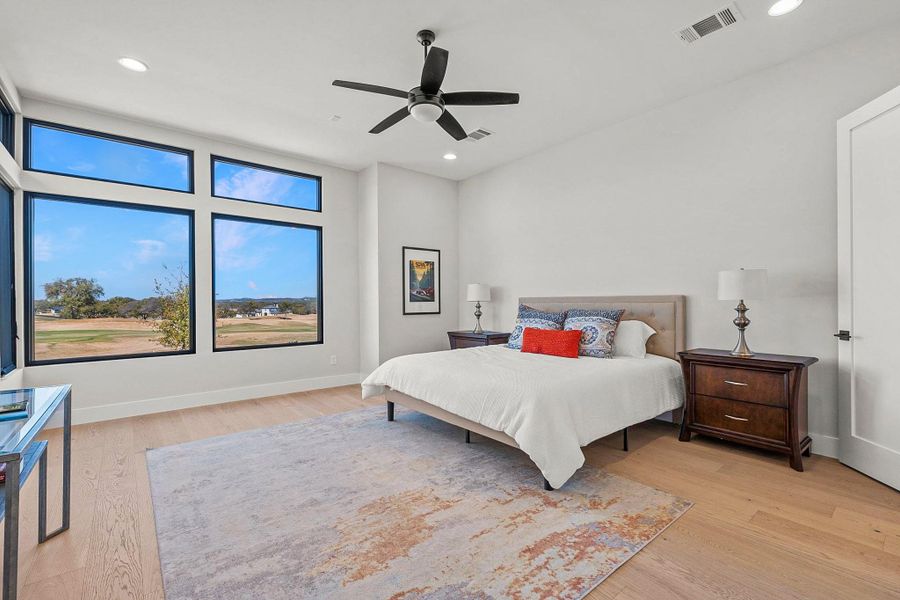 Furnished interior view inside a new home in Lakecliff on Lake Travis, Spicewood (Image 16).