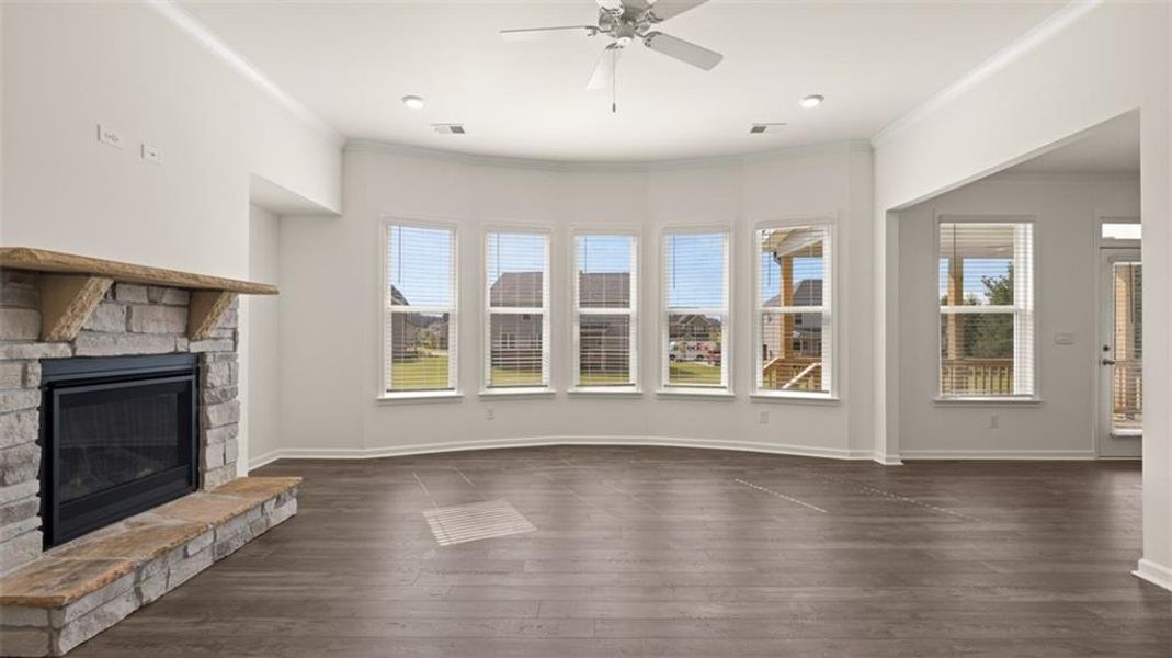 Spacious, unfurnished interior of a new home in Westland, Bogart (Image 18). Spacious, unfurnished interior of a new home in Westland, Bogart (Image 18).