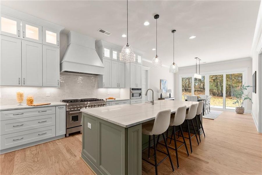Furnished interior view inside a new home in , Gainesville (Image 56).