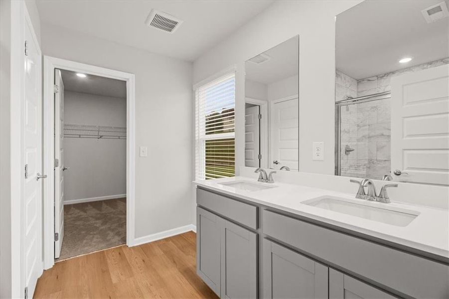 Furnished interior view inside a new home in , Calhoun (Image 16). Furnished interior view inside a new home in , Calhoun (Image 16).