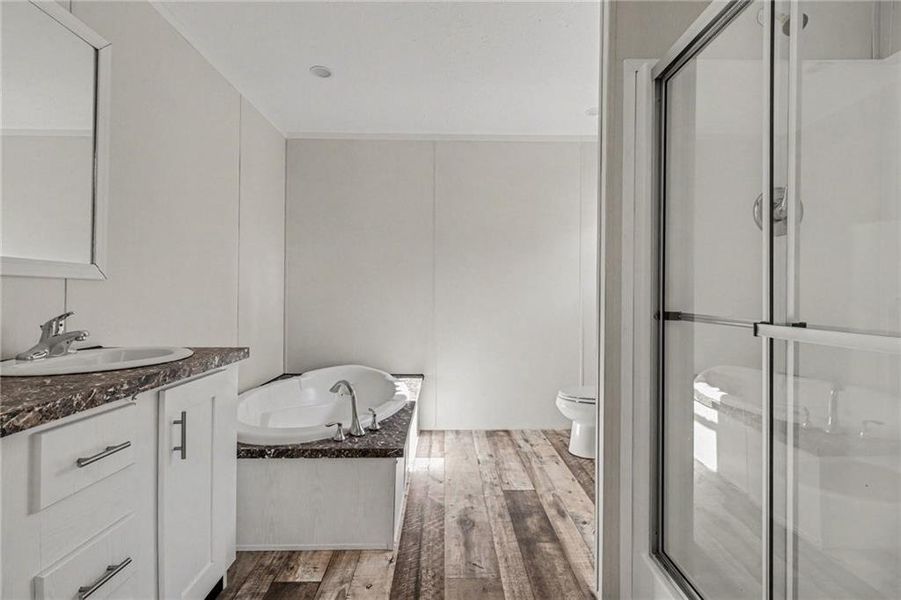 Furnished interior view inside a new home in , Cedartown (Image 7).