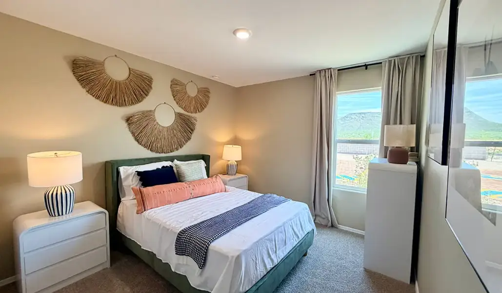 Furnished interior view inside a new home in Sorrel Ridge Estates, Tucson (Image 35).