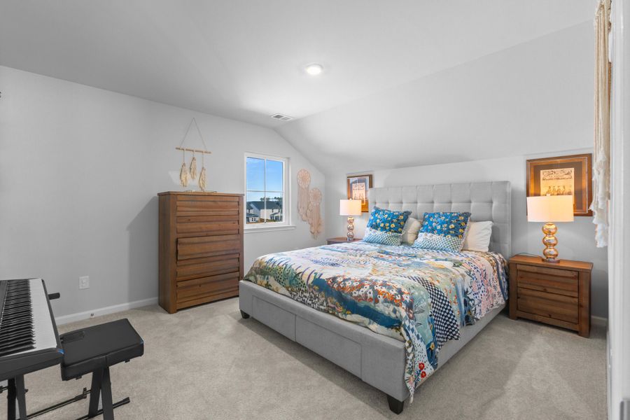 Furnished interior view inside a new home in Sweetgrass at Summers Corner, Summerville (Image 40).