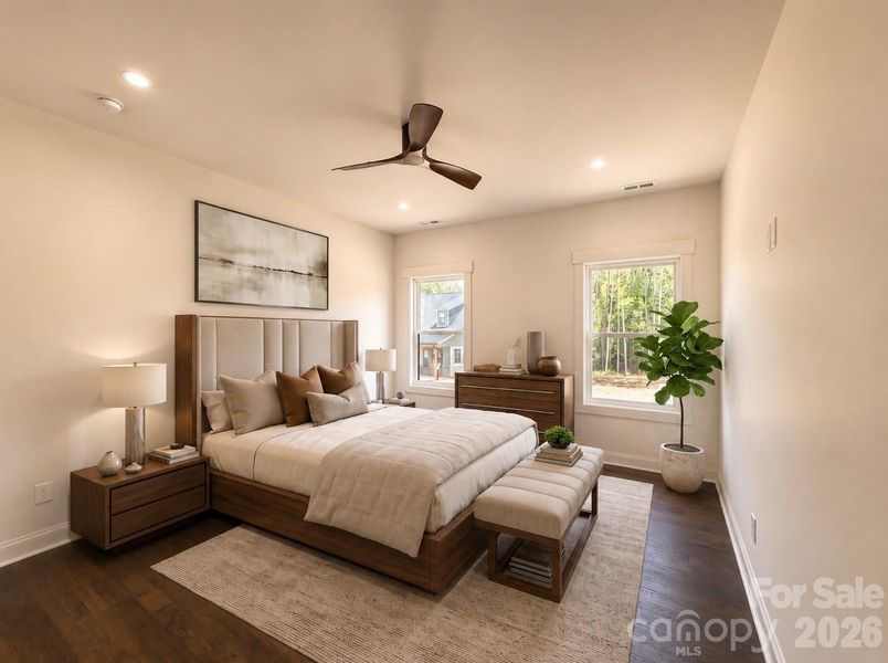 Furnished interior view inside a new home in , Salisbury (Image 5).